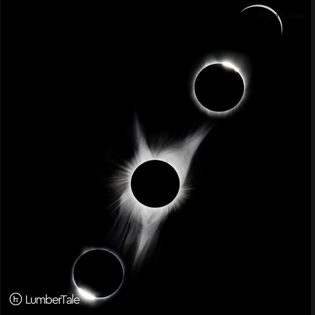 Black Solar Eclipse Classic Stretched Frame Wall Hanging For Home Decor