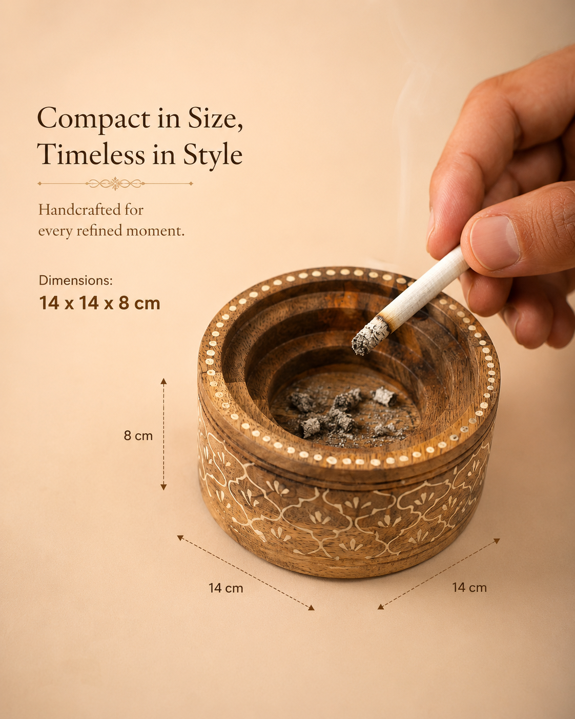 The Verso Bowl — Handcrafted Wooden Catch-All
