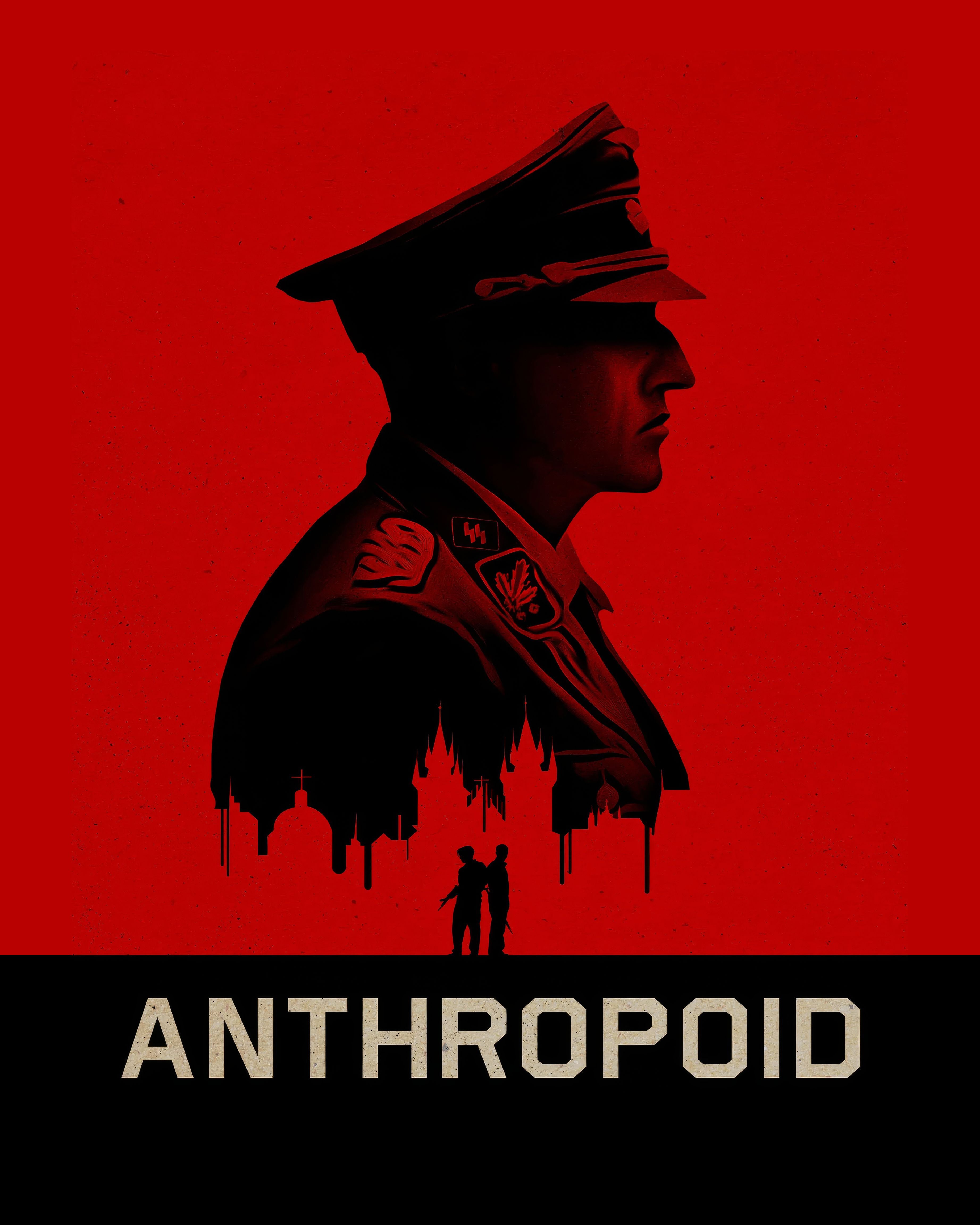 Anthropoid - Vintage War Film - Stretched Canvas