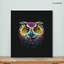 Black Soren Owl Bird Modern Acrylic Art Crafted Wall Hanging For Home Decor