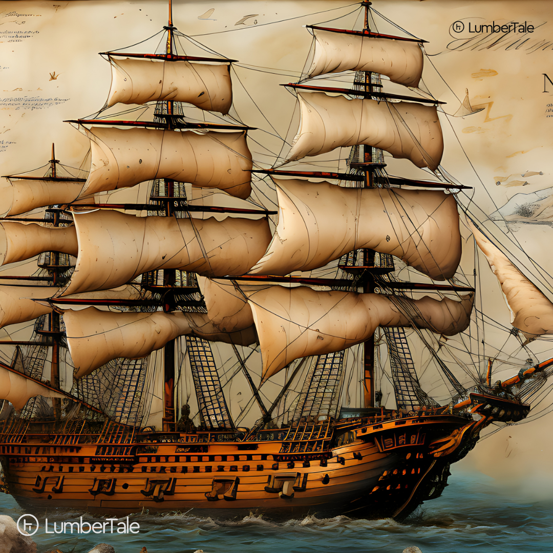 Sail Goals – Tall Ship Takeover on Stretched Canvas