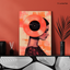 Vinyl State of Mind - Retro Beats x Femme Fierce - Stretched Canvas For Music Corners Studio Walls Statement Spaces