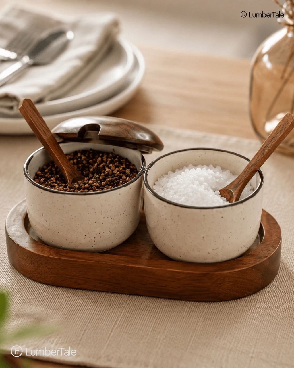 The Condiment Bowls with Tray