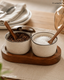 The Condiment Bowls with Tray
