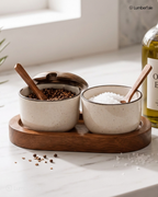 The Condiment Bowls with Tray