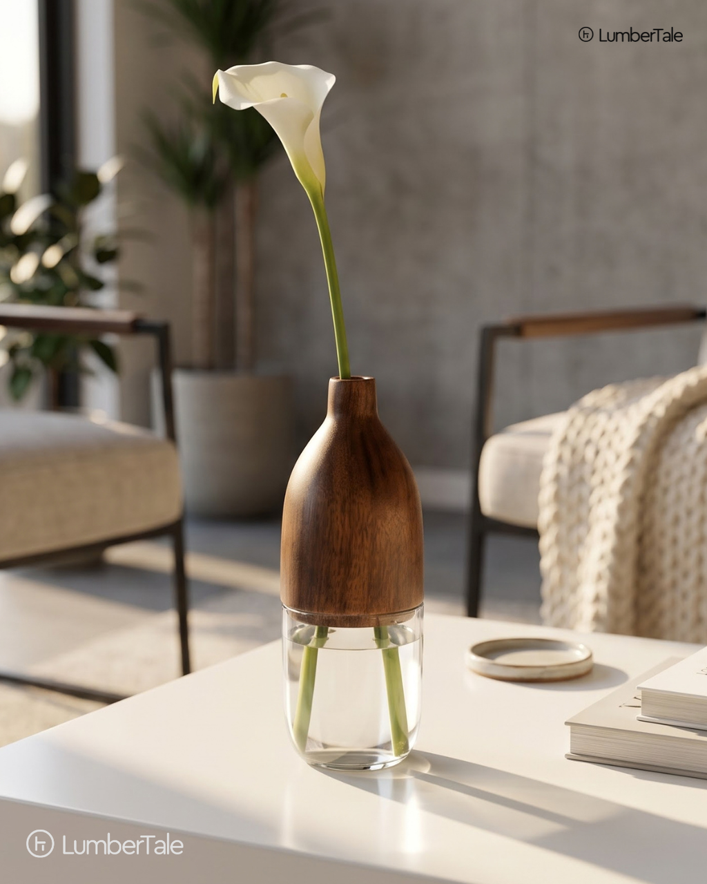 The Half & Half Flower Vase