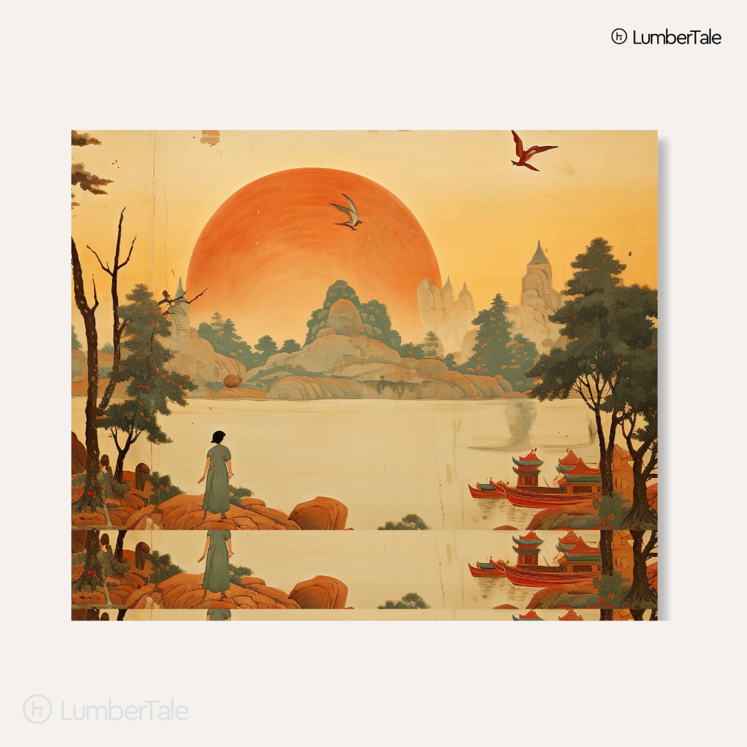 Sunset Soliloquy – Daydreams on Stretched Canvas
