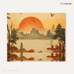 Sunset Soliloquy – Daydreams on Stretched Canvas