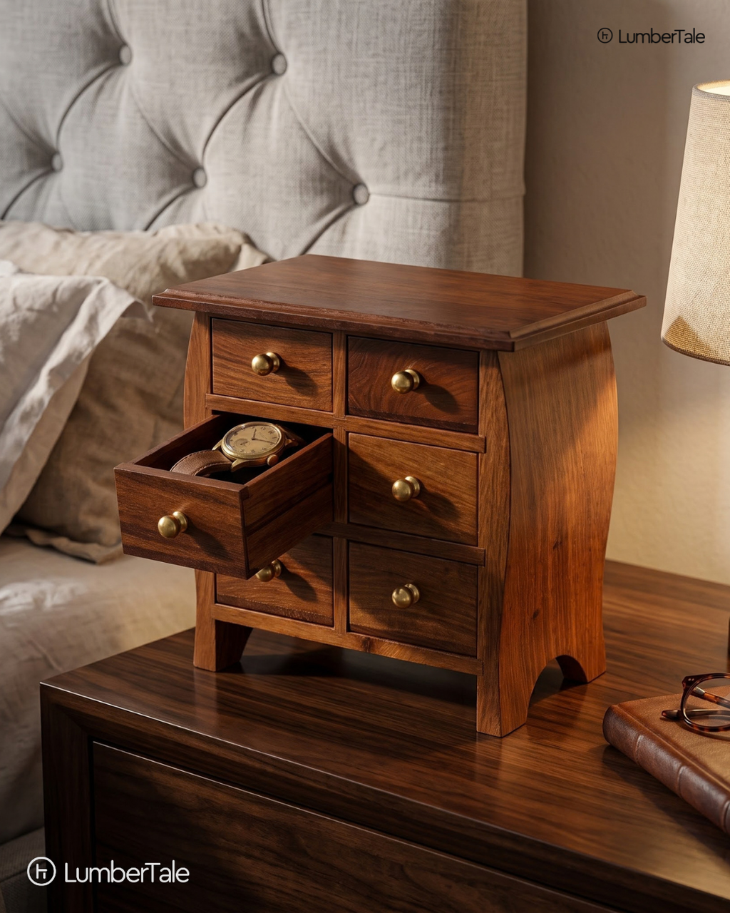 Little Wooden Jewellery Drawer
