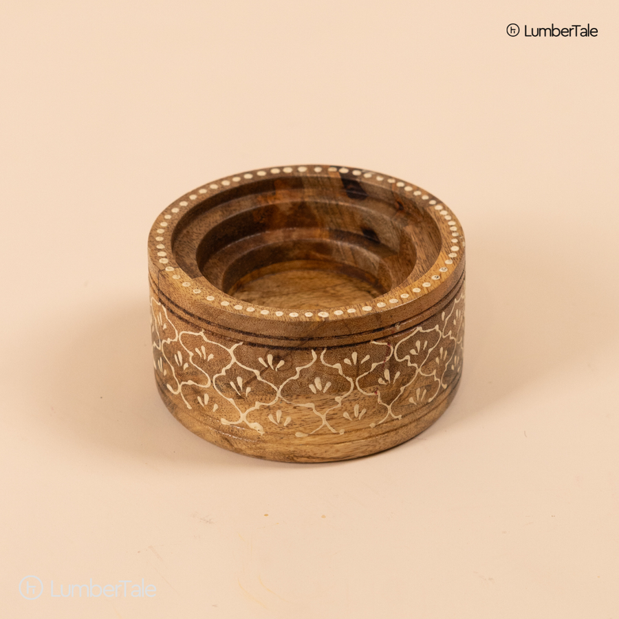 The Verso Bowl — Handcrafted Wooden Catch-All