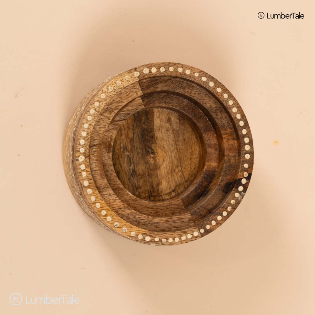 The Verso Bowl — Handcrafted Wooden Catch-All