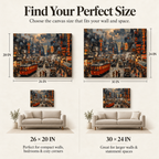 Smoke & Glamour – Jazz Age Jams – Retro NYC Canvas for Urban Nostalgia