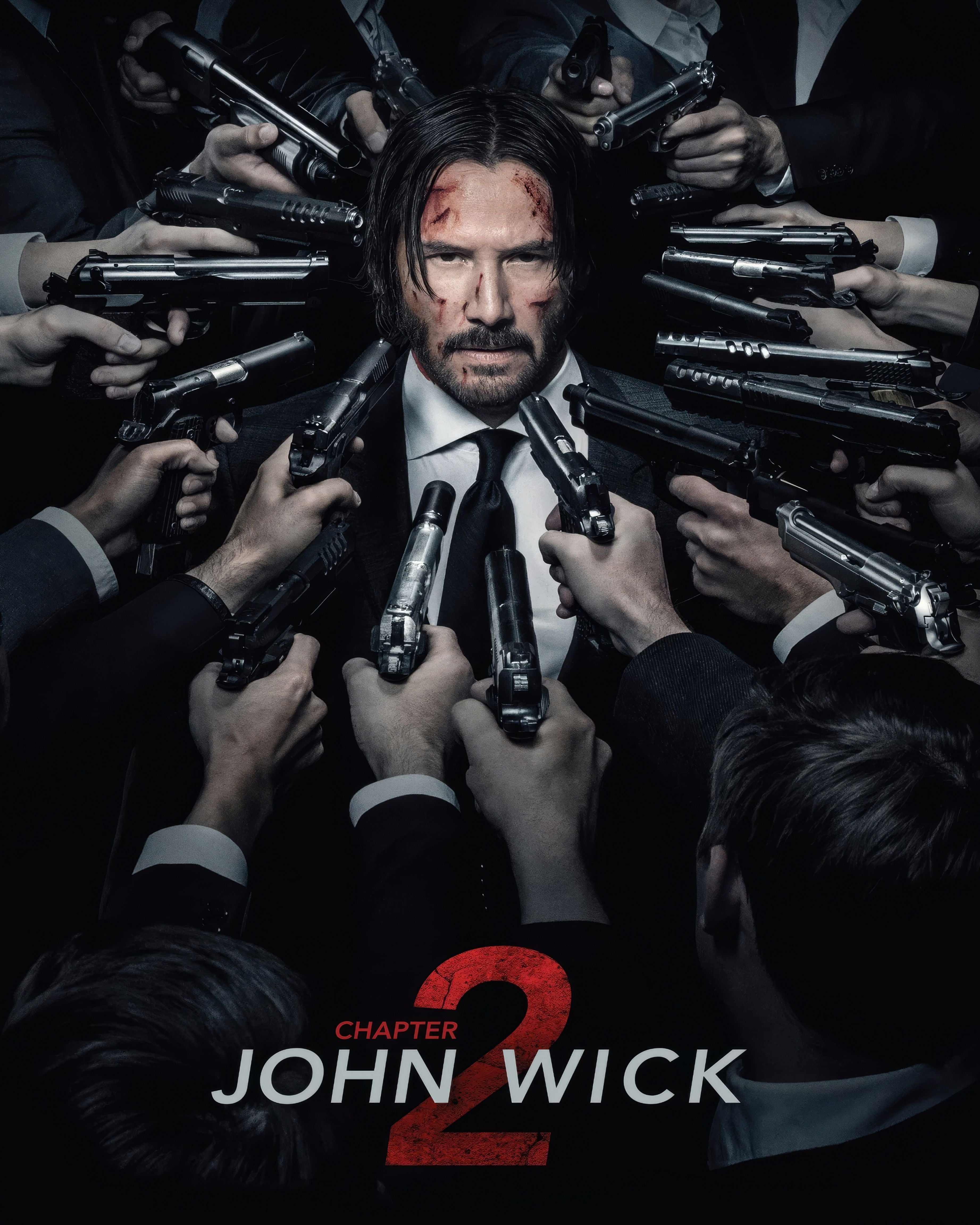 John Wick: Chapter 2 - Action Movie - Stretched Canvas