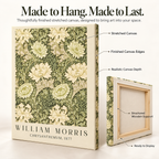 William Morris Chrysanthemum – Stretched Canvas