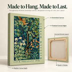 William Morris Cock Pheasant & Foliage (1916) – Stretched Canvas