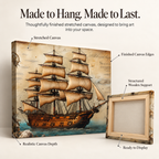 Sail Goals – Tall Ship Takeover on Stretched Canvas