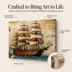 Sail Goals – Tall Ship Takeover on Stretched Canvas