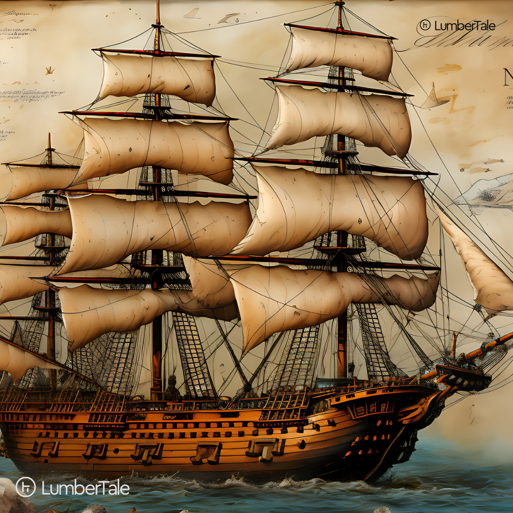 Sail Goals – Tall Ship Takeover on Stretched Canvas