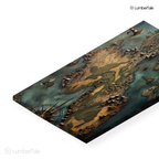 Treasure Quest – Vintage Explorer Map Stretched Canvas