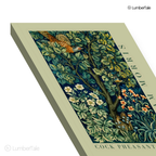William Morris Cock Pheasant & Foliage (1916) – Stretched Canvas