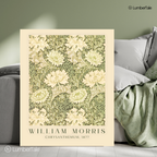 William Morris Chrysanthemum – Stretched Canvas