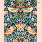 William Morris Strawberry Thief – Stretched Canvas