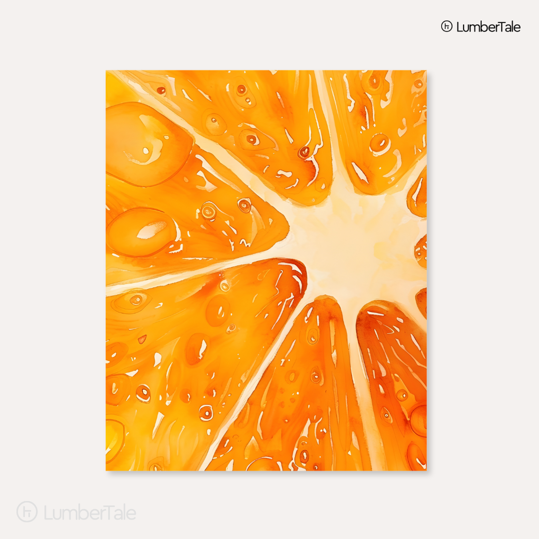 Citrus Pop – Stretched Canvas
