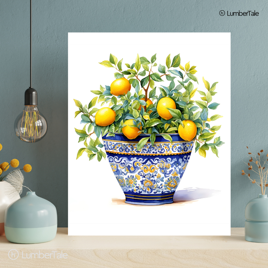 A Burst of Freshness – Stretched Canvas