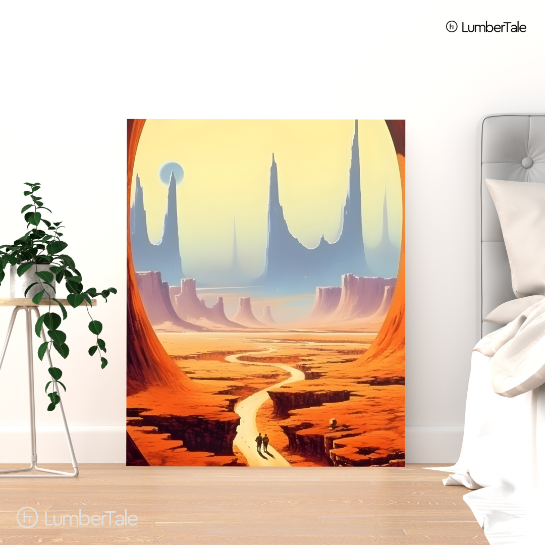 The Landscape – Stretched Canvas