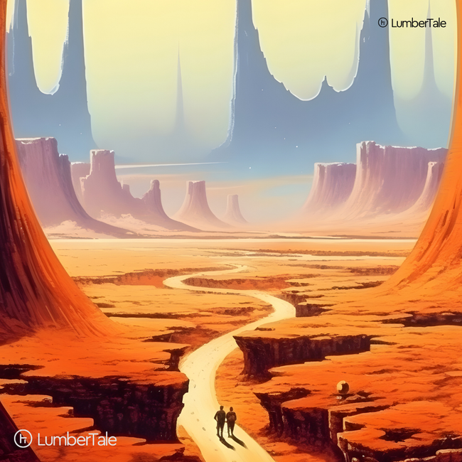 The Landscape – Stretched Canvas Main Image