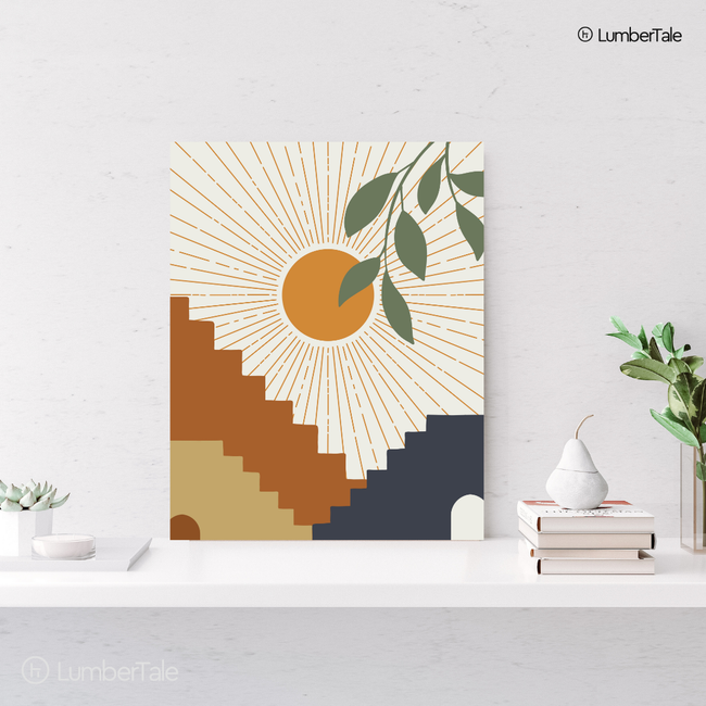 Calm & Collected – Stretched Canvas Hover Image