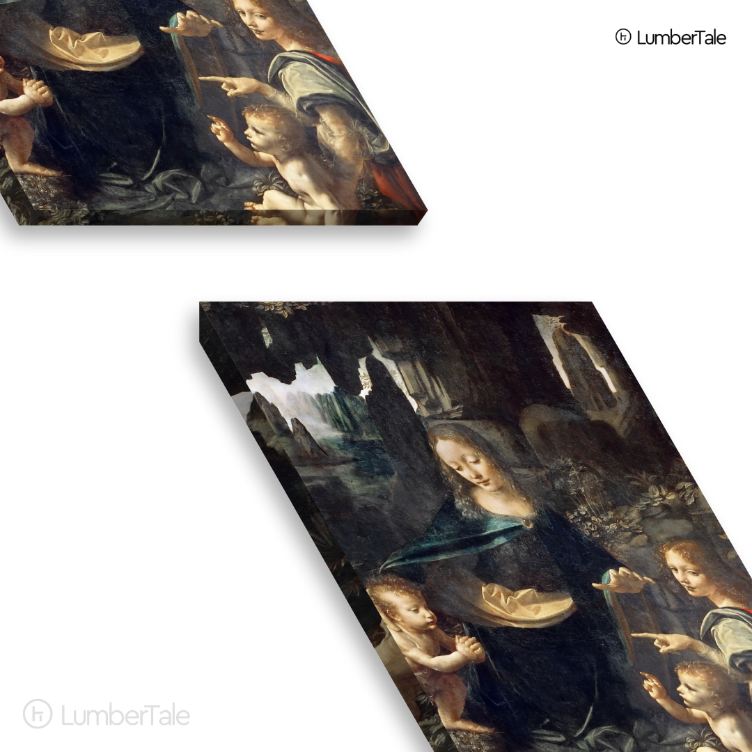 Holy But Make It Renaissance Chic - Da Vinci Drama - Stretched Canvas For Reading Nooks Coffee Walls Dramatic Corners