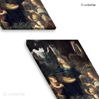 Holy But Make It Renaissance Chic - Da Vinci Drama - Stretched Canvas For Reading Nooks Coffee Walls Dramatic Corners