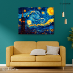 Starry Nights & City Lights – Van Gogh Hits NYC – Stretched Canvas for Dreamers, Creators & Skyline Addicts
