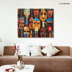 The Masked Moodboard – Tribal Realness on a Stretched Canvas