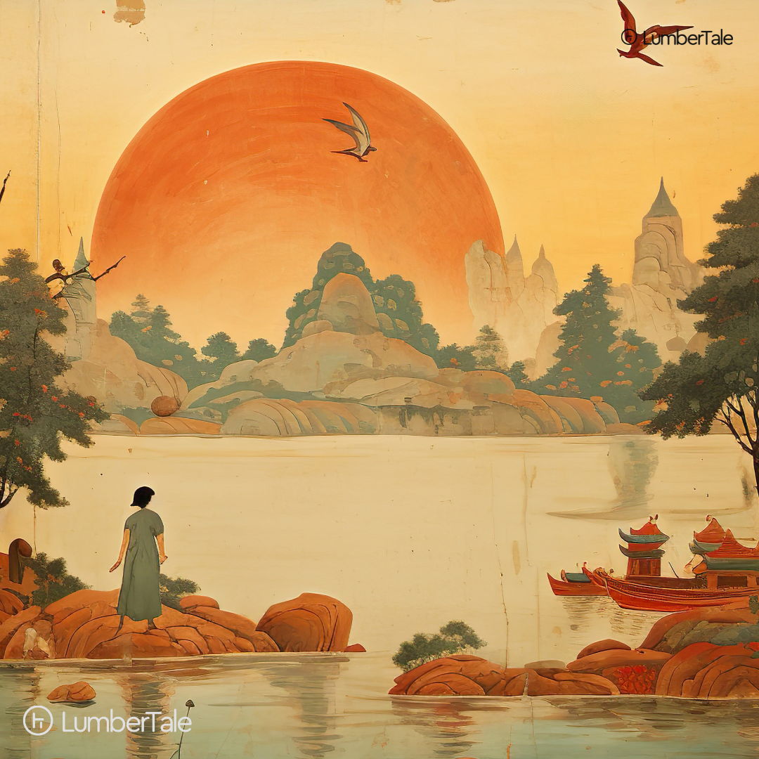 Sunset Soliloquy – Daydreams on Stretched Canvas