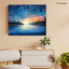 Starry Sway – Celestial Mosaic on Stretched Canvas