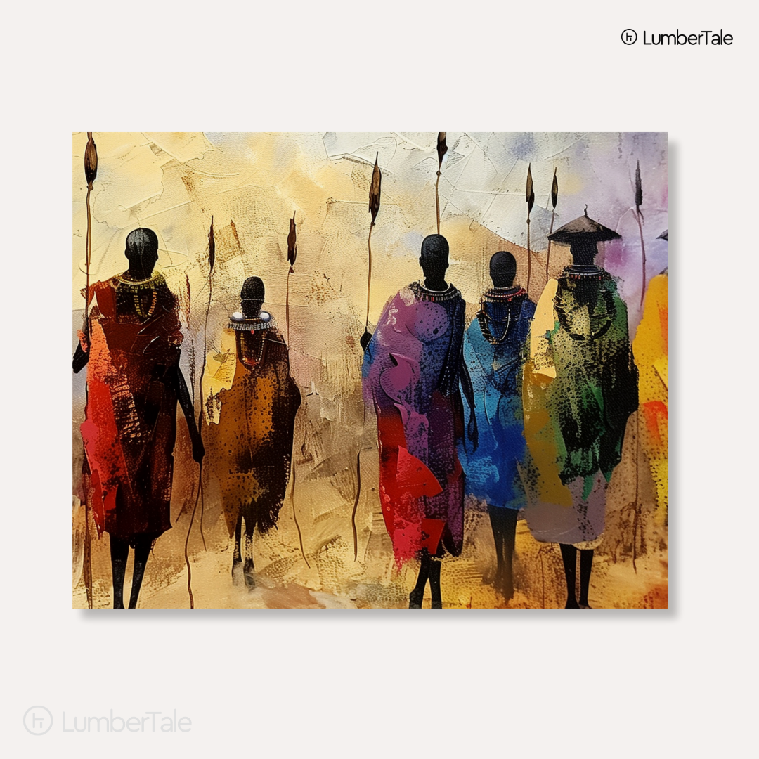Tribe Vibes – Canvas Chronicles from the Savannah Streets