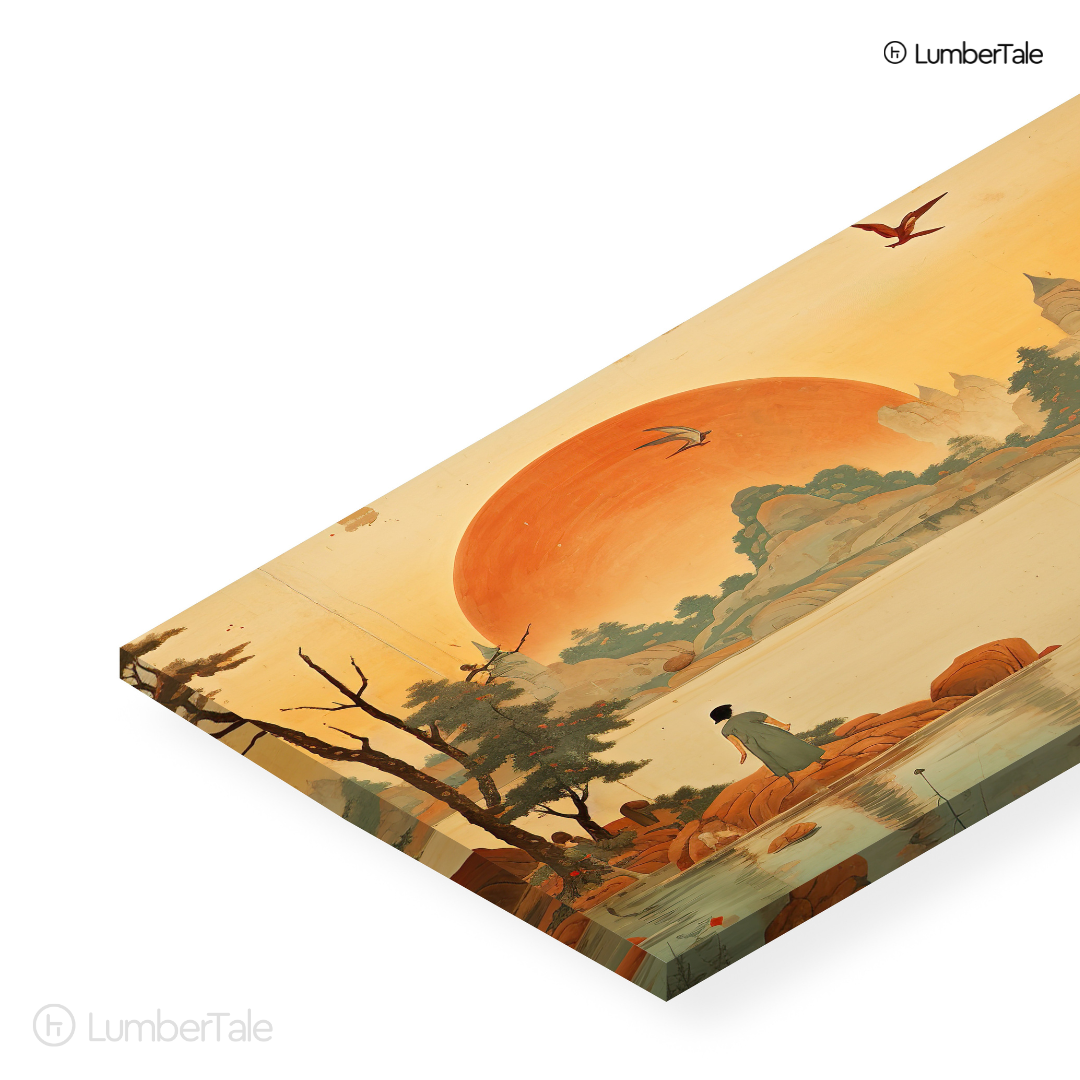 Sunset Soliloquy – Daydreams on Stretched Canvas