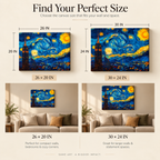 Starry Nights & City Lights – Van Gogh Hits NYC – Stretched Canvas for Dreamers, Creators & Skyline Addicts