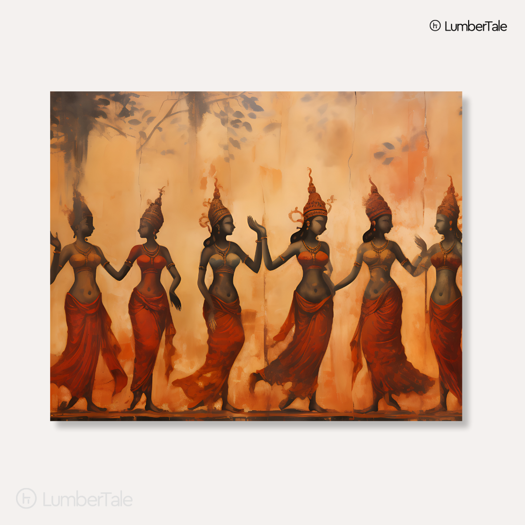 Ap-Slay-Ra – Goddess Groove on Stretched Canvas